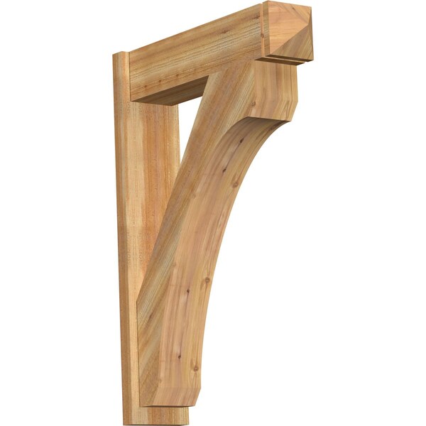 Ekena Millwork Legacy Arts & Crafts Rough Sawn Outlooker, Western Red Cedar, 8"W x 32"D x 44"H OUT08X32X44LEC03RWR - main